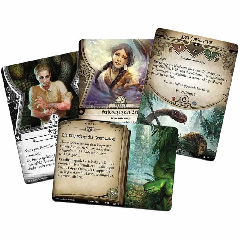 Fantasy Flight Games Arkham Horror LCG: Das Vergessene Zeitalter (Kampagnen-Erweiterung) (DE) – Bild 3