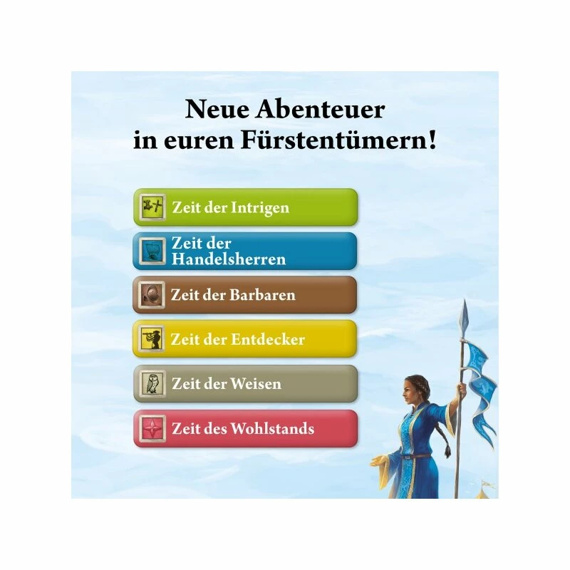 Catan - Das Duell - Erweiterung: Finstere & Goldene Zeiten (DE) – Bild 3