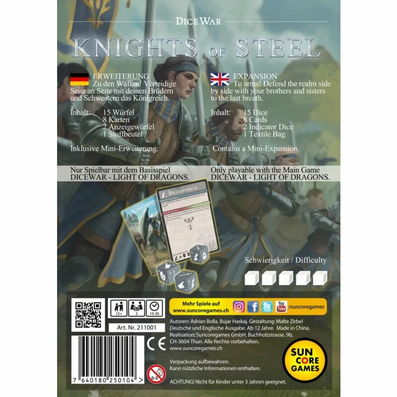DiceWar Knights Of Steel (DE|EN) – Bild 2