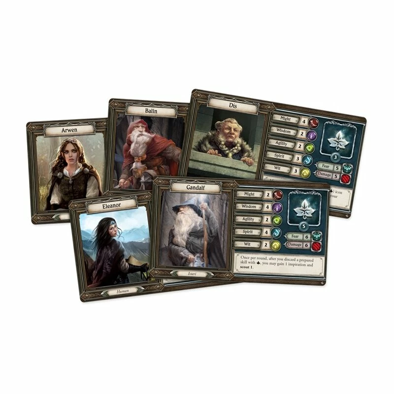 Fantasy Flight Games Herr Der Ringe: Reise Durch Mittelerde Dunkle Pfade (DE) – Bild 4