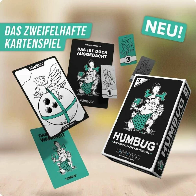 HUMBUG Original Edition Nr. 3 – Das Zweifelhafte Kartenspiel (DE) – Bild 2