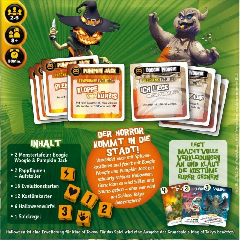 Iello King Of Tokyo: Halloween (DE) – Bild 2