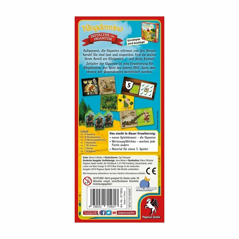 Pegasus Spiele Kingdomino Zeitalter Der Giganten (DE) – Bild 2