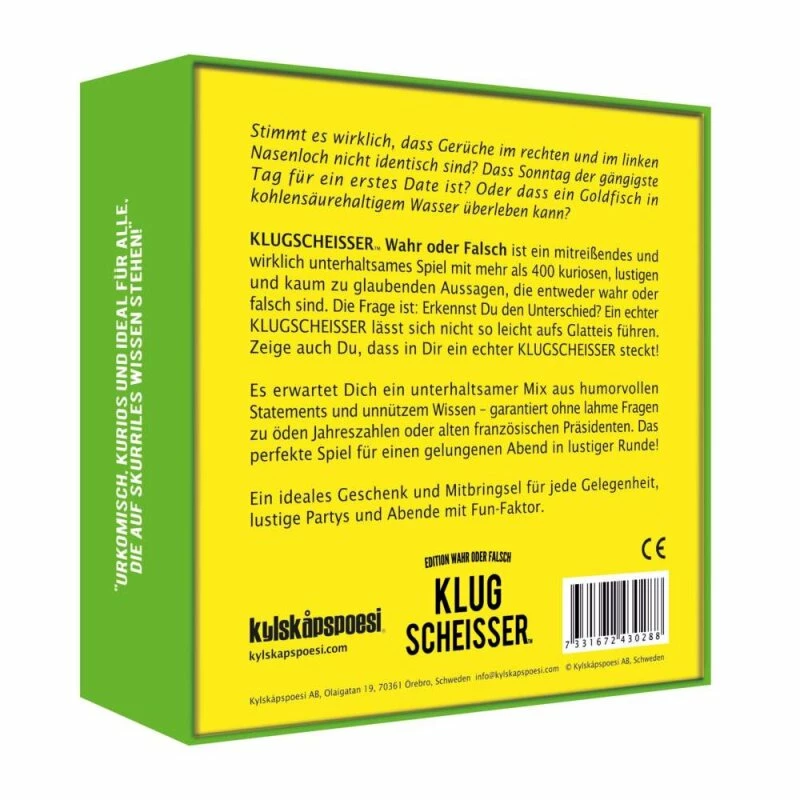 Klugscheisser – Wahr Oder Falsch Edition (DE) – Bild 2