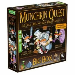 Pegasus Spiele Munchkin Quest: Das Brettspiel 2. Edition (DE)