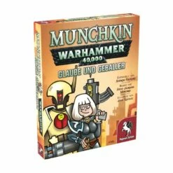 Pegasus Spiele Munchkin Warhammer 40.000 - Glaube Und Geballer (Erweiterung) (DE)
