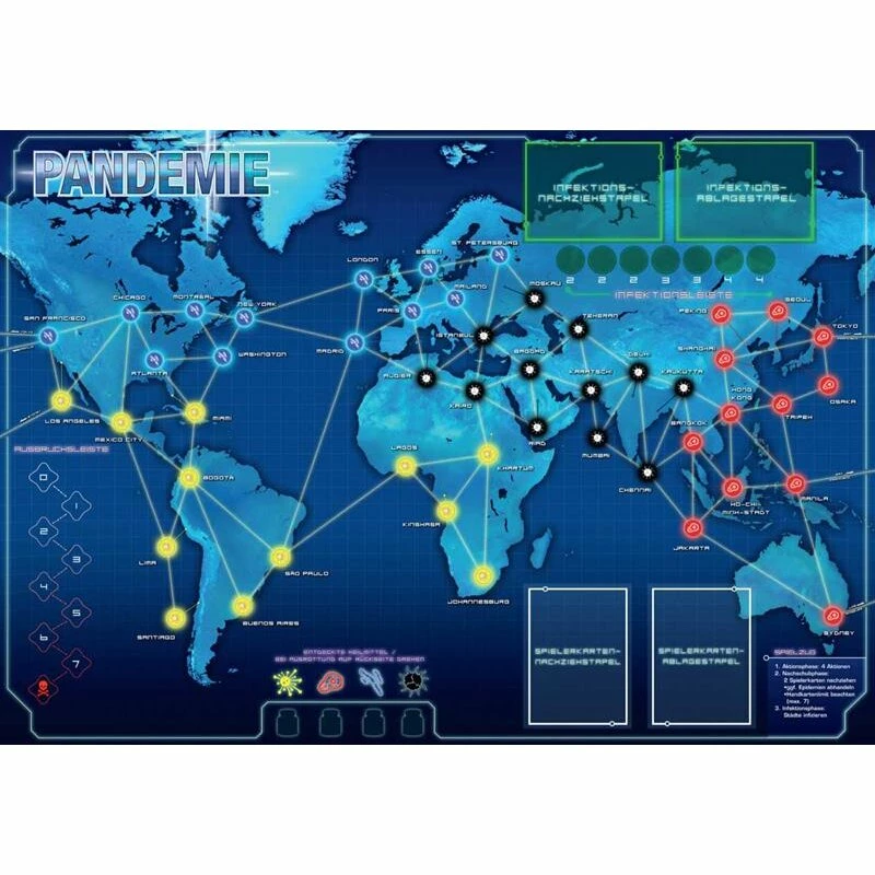 Z-Man Games Pandemic Brettspiel (DE) – Bild 3