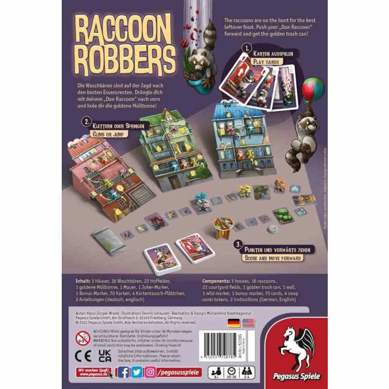 Pegasus Spiele Raccoon Robbers (DE|EN) – Bild 2