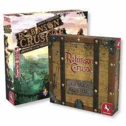 Pegasus Spiele Robinson Crusoe - Grundspiel + Schatztruhe Erweiterung (DE)