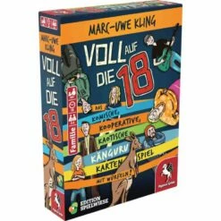 Pegasus Spiele Voll Auf Die 18 – Das Känguru-Kartenspiel (DE)