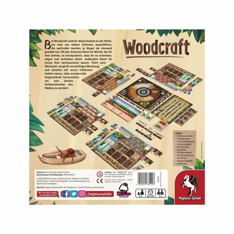 Pegasus Spiele Woodcraft (DE) – Bild 3